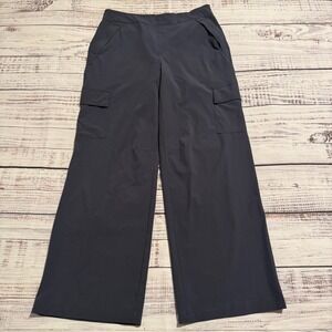 Calvin Klein Performance Stretch Baggy Pants Blue Gray Women's Size Large